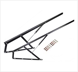 Bed Fitting Mechanism With Gas Spring