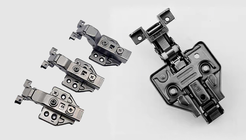 22mm Profile 3D Hydraulic Hinge (Black)