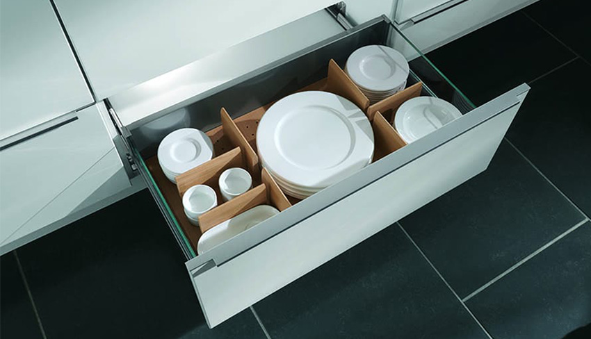 Drawer Organizer Wooden Divider Holder