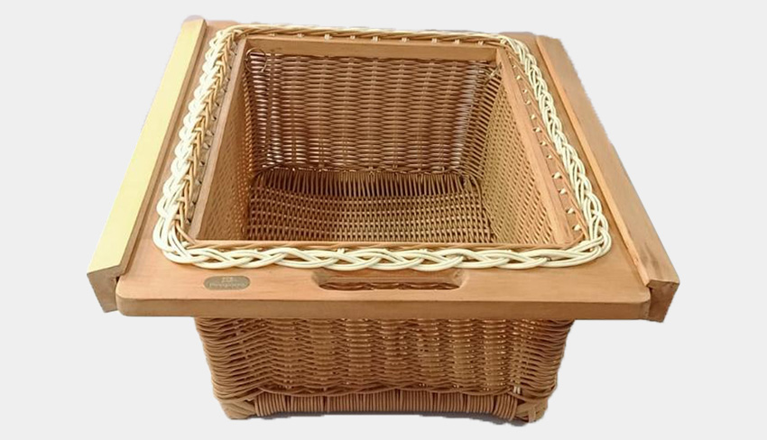 Kitchen Wicker Basket Steam Beach Wood