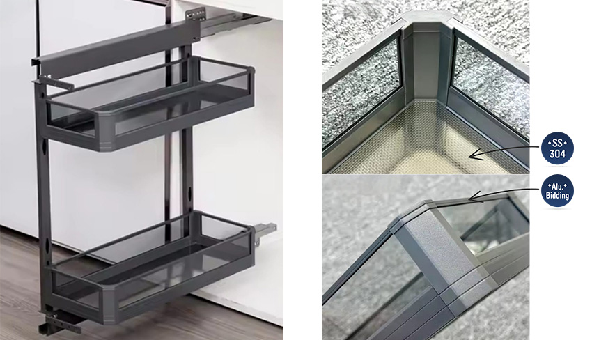 Bottle Pull Out Glass