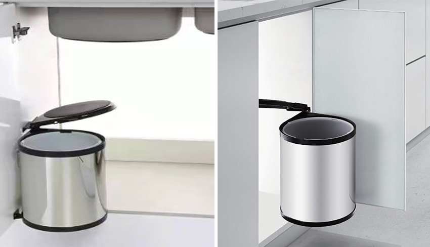 Swing Door Operate Dustbin