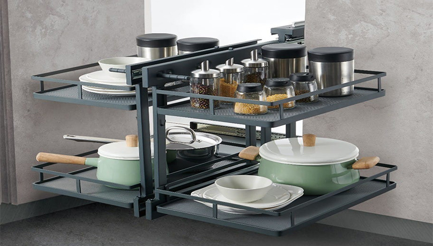 Universal Magic Corner Flat Line Gray