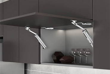 Kitchen Overhead Cabinet Support System