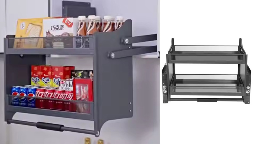 Elevator Basket Glass Deco