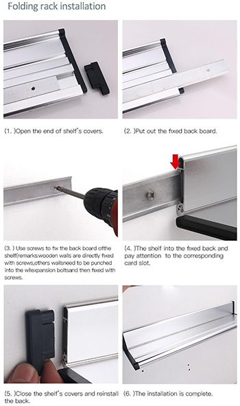 Aluminium Folding Rack