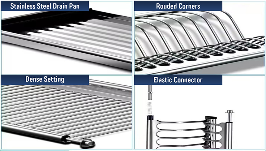 Glass And Plate Tray