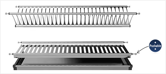 Glass And Plate Tray