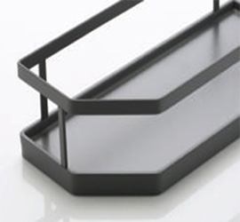 Pantry Unit Flat Line Dark Gray