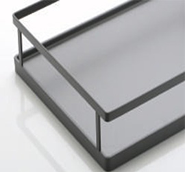 Pantry Unit Flat Line Dark Gray