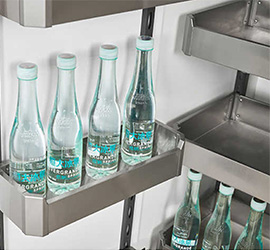 Pantry Unit SS Satin Finish