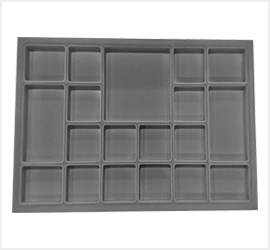 Jewellery Tray PVC Velvet Only Tray
