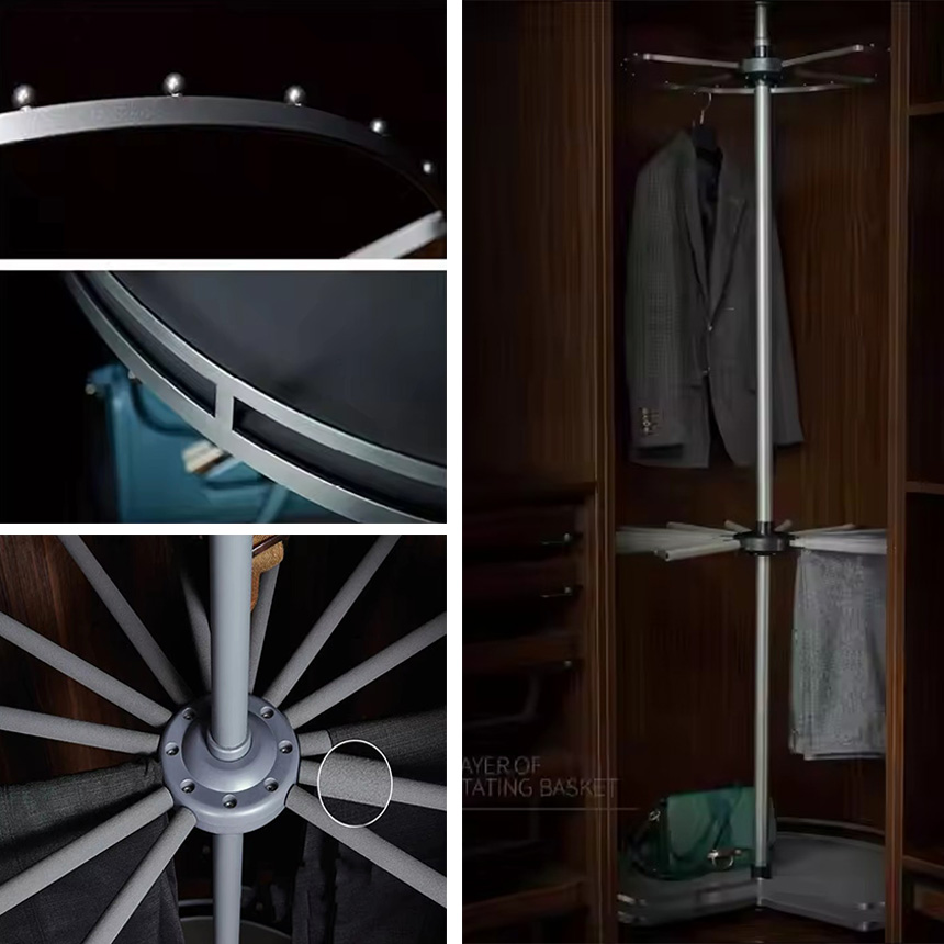 Three Layer Rotating Basket