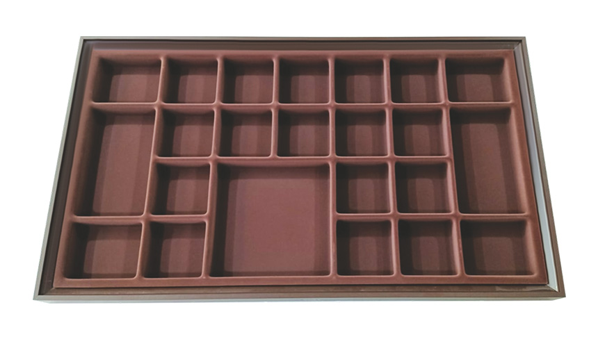 Jewellery Box PVC Velvet