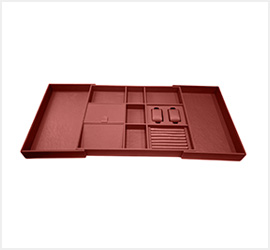 Adjustable Jewellery Box Leather