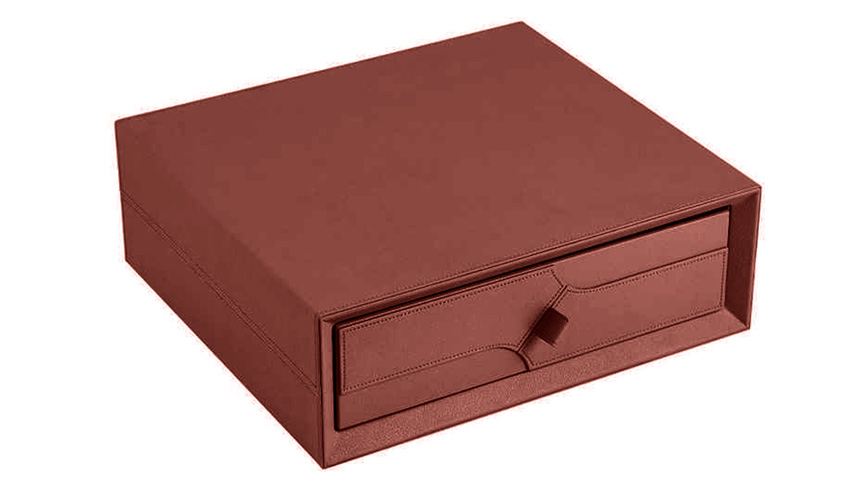 Leather Single Drawer