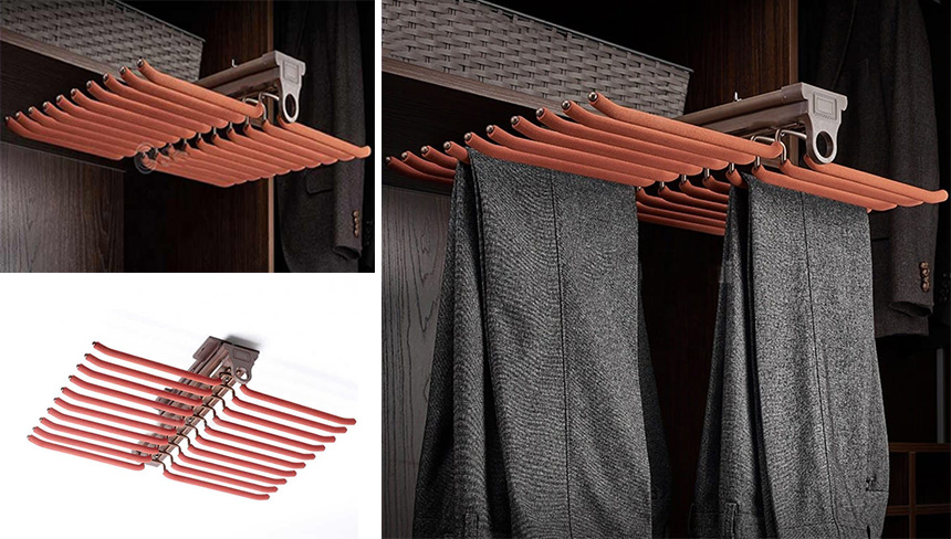 Double Line Trouser Rack