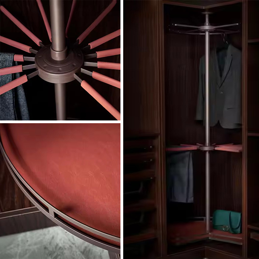 Three Layer Rotating Basket