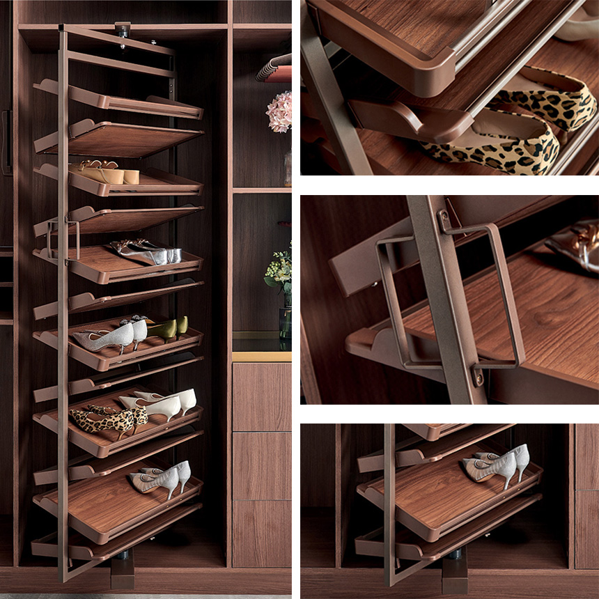 Shoe Rack Revolving 360 Degree