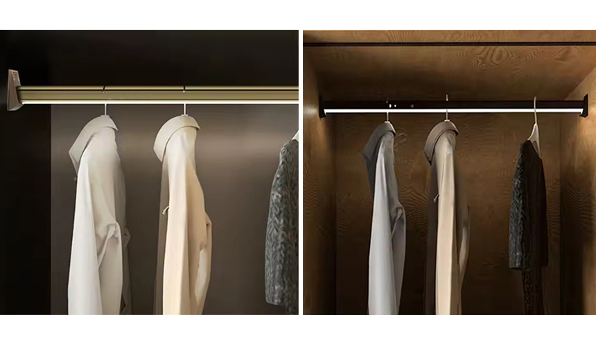 Hanging Rod With Led Spacer