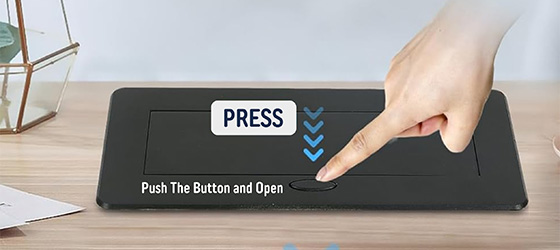 Pepe Box Table Top Mounted