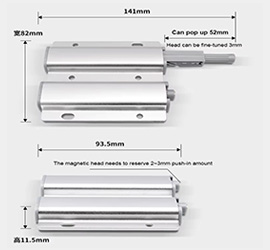 Ultra Push Open System Dou Double Power