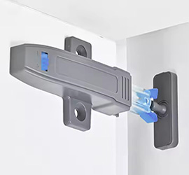 PVC Push Open System Adjustable