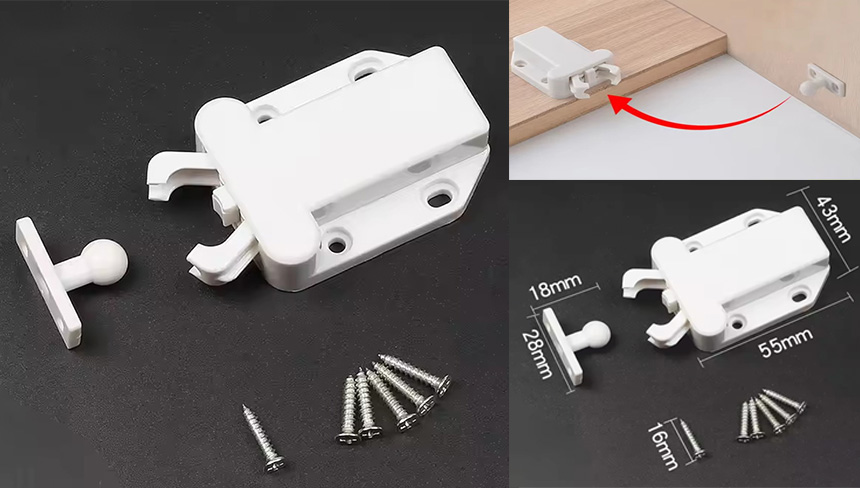 Push Open Touch Letch