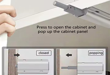 Push To Open Magnet System